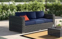Keiran Patio Sofas with Cushions