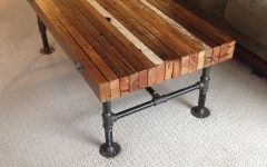 Pine Metal Tube Coffee Tables