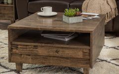 Natural 2-drawer Shutter Coffee Tables
