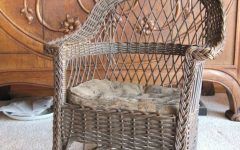 Vintage Wicker Rocking Chairs