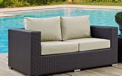 Provencher Patio Loveseats with Cushions