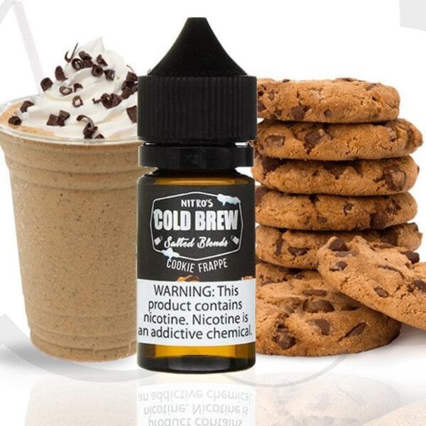 Juice Nitro's Cold Brew - Nic Salt Cookie Frappe 30ml - -