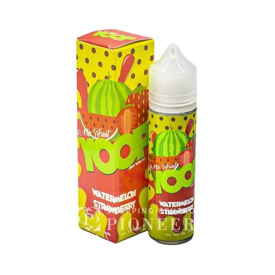 Juice Yoop Watermelon Strawberry - Free Base 60ml - -