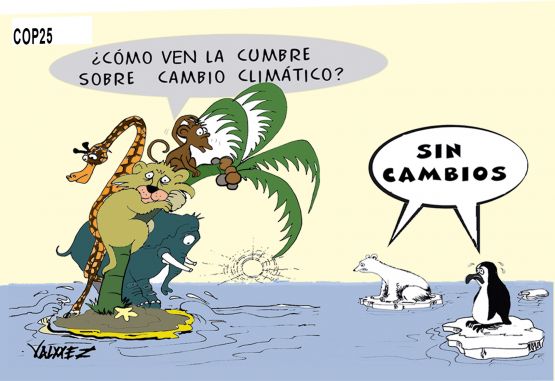 Caricatura COP 25