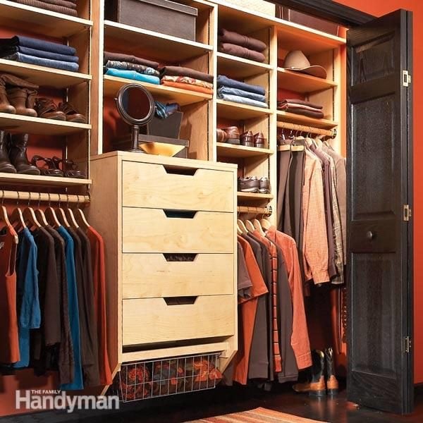 How To Triple Your Closet Storage Space With Closet Storage Drawers