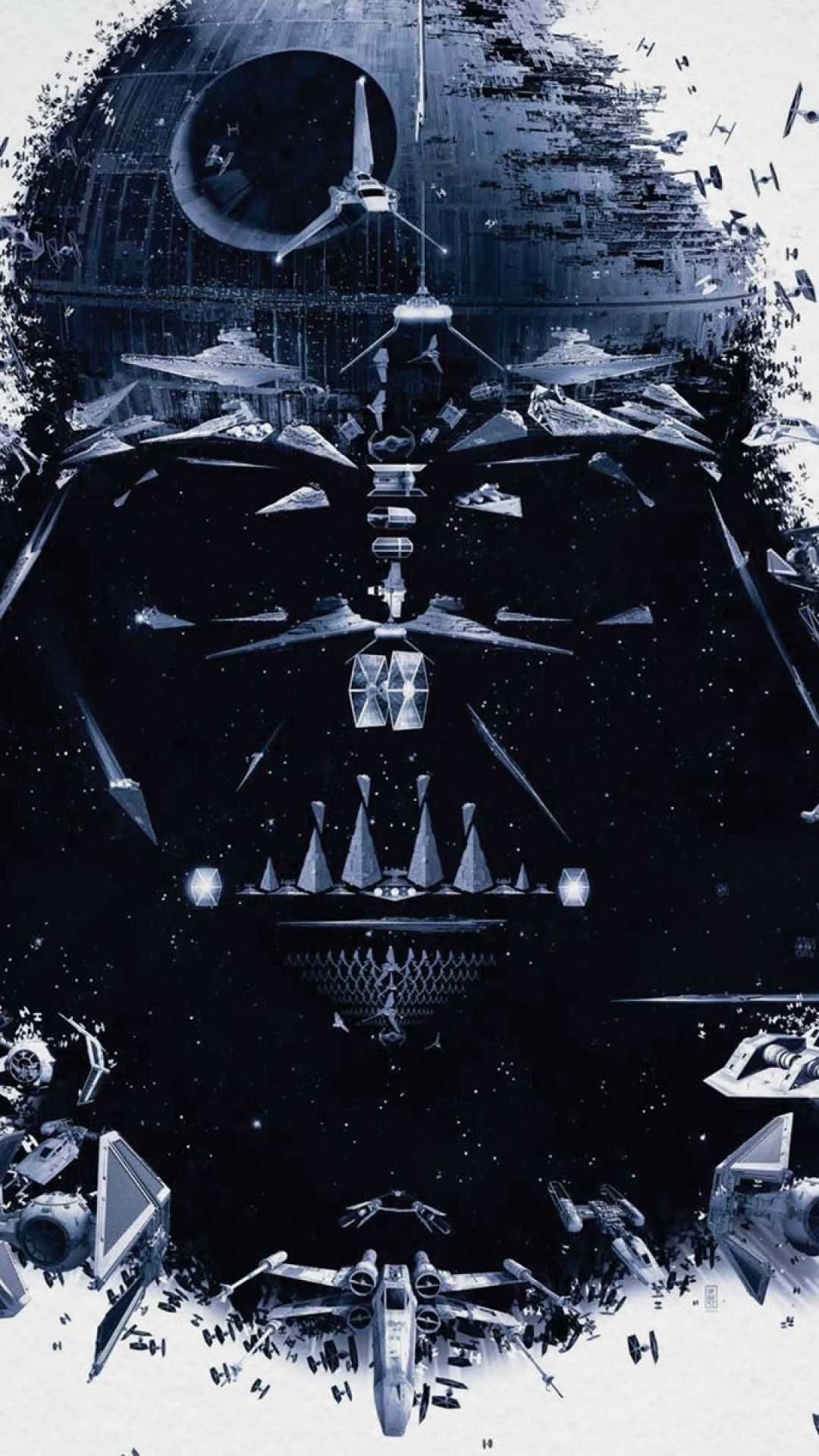Fondo de pantalla para el móvil del malvado Darth Vader