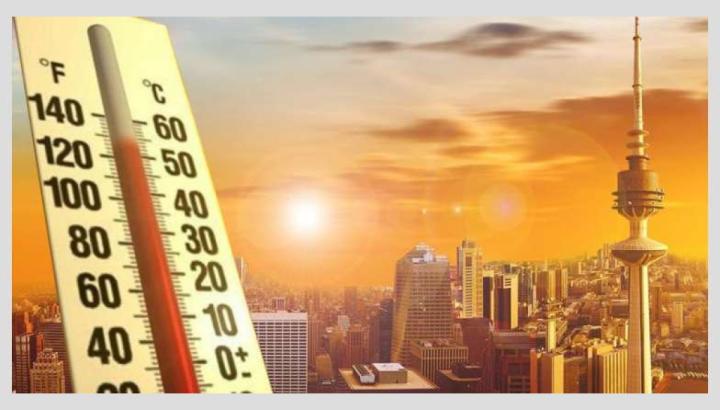 the temperature is rising record increase in electricity consumption in kuwait