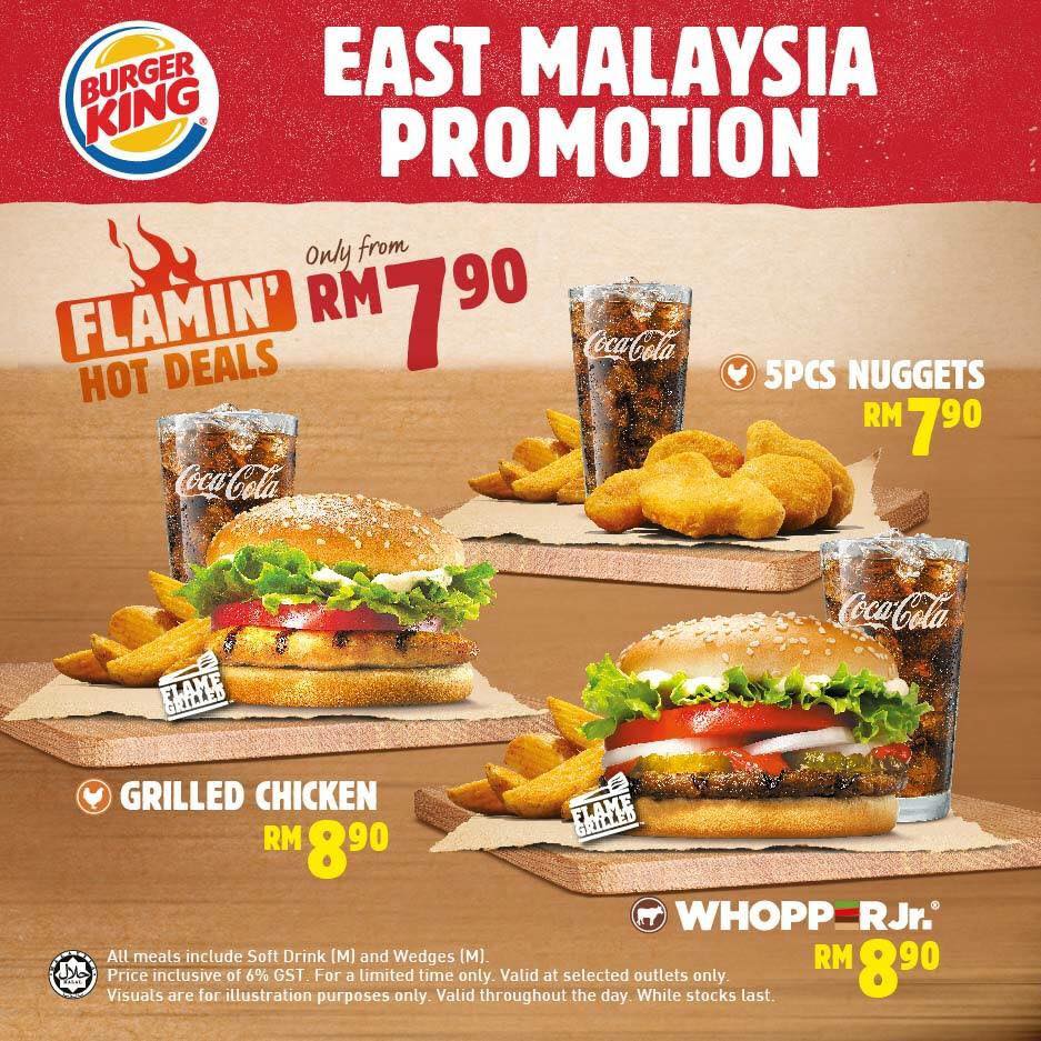 Burger King Flamin' Hot Deals