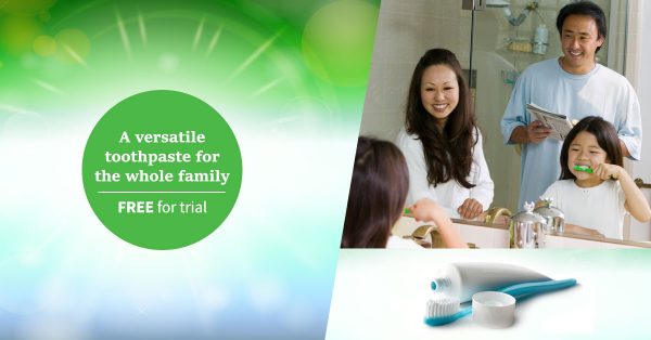 Free Sample for trial - A versatile toothpaste