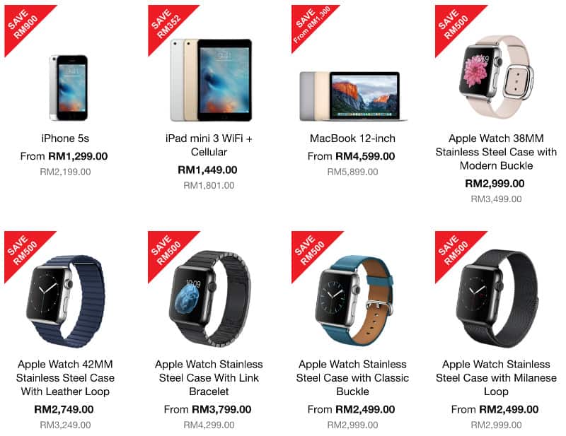 Apple Product Promotion by Machines! Discount up to RM1300