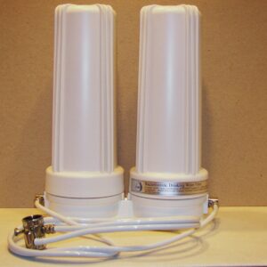Countertop 2-canister Radiation Water Filter