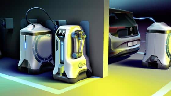 Robots chargeur de batterie Volkswagen