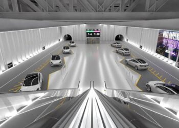 La estación futurista de The Boring Company vista previa por Elon Musk