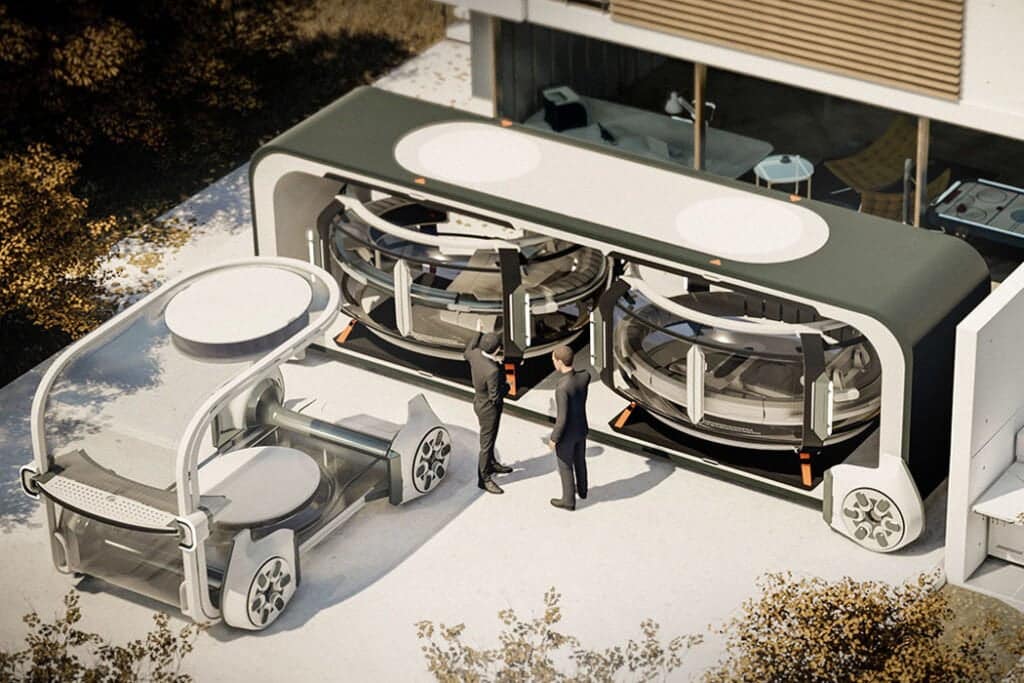 Renault EO, futuro pod como uma sala móvel