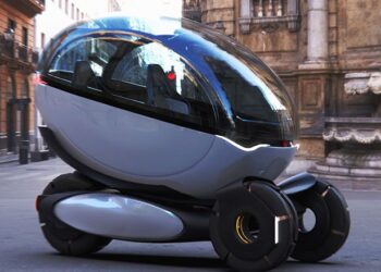 Shell 2030 voiture de ville futura