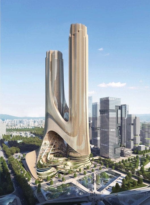 Zaha Hadid Tower C in Shenzen