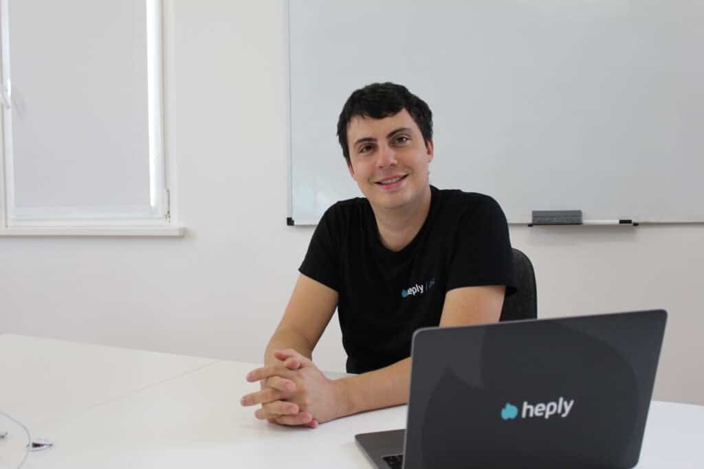 heply, treinador de startups