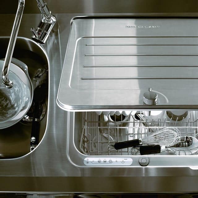 Dishwasher sink