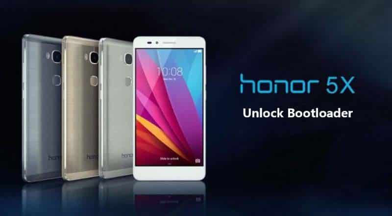Unlock Bootloader of Huawei Honor 5x To Root Install Recovery 