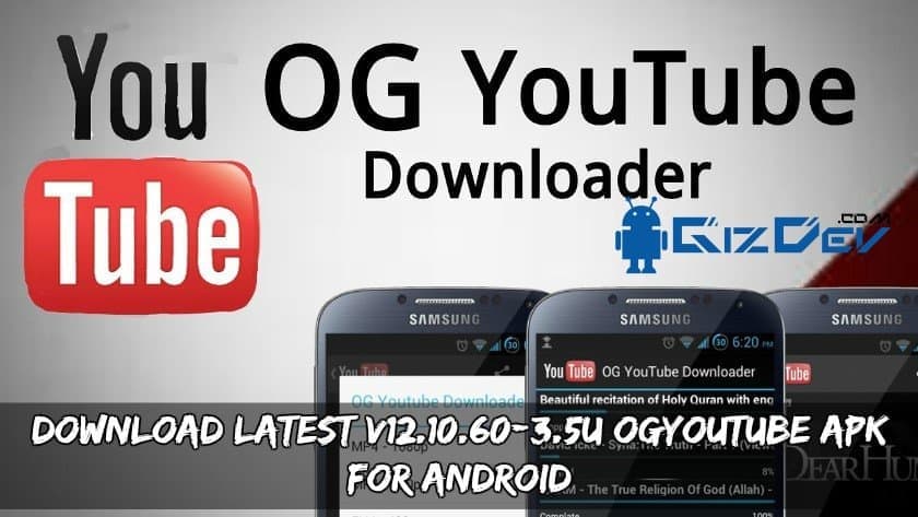 Download Latest v12.10.60-3.5U OGYoutube APK