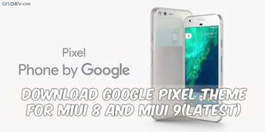 Download Google Pixel Theme For Miui