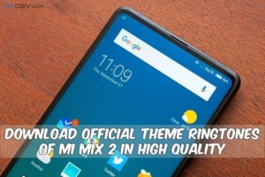 Theme Ringtones Of Mi Mix 2