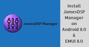 Install JamesDSP Manager ViPER4Android Alternative