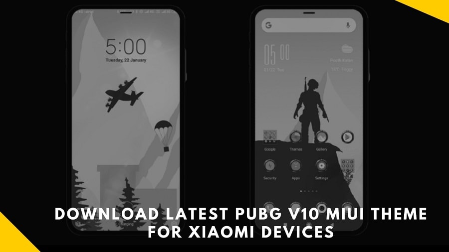 Download Latest PubG V10 MIUI Theme For Xiaomi Devices