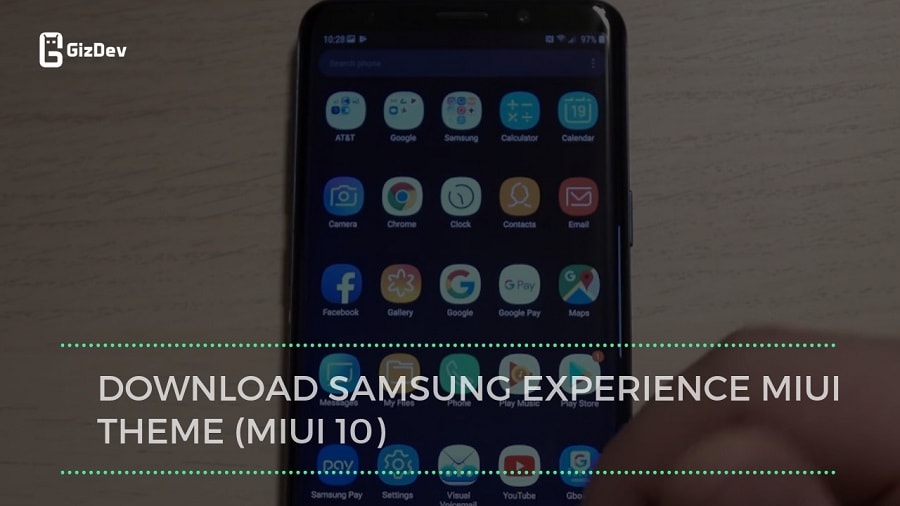 Download Samsung Experience MIUI Theme (MIUI 10)