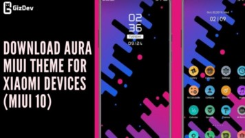 Download Aura MIUI Theme For Xiaomi Devices (MIUI 10)