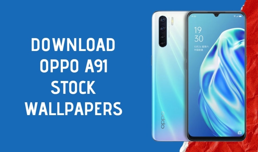 Oppo A8 and Oppo A91 Stock Wallpapers