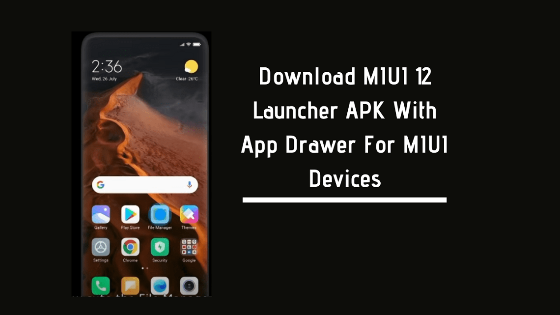 MIUI 12 Launcher APK