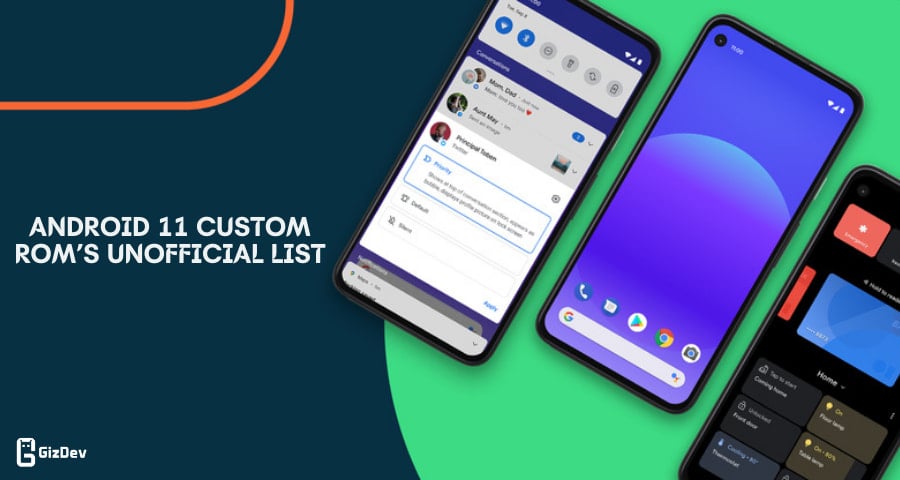 Download Android 11 Custom Rom
