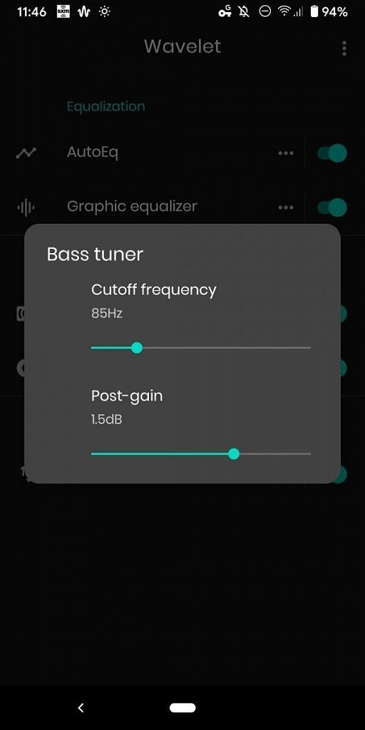 Bass tuner