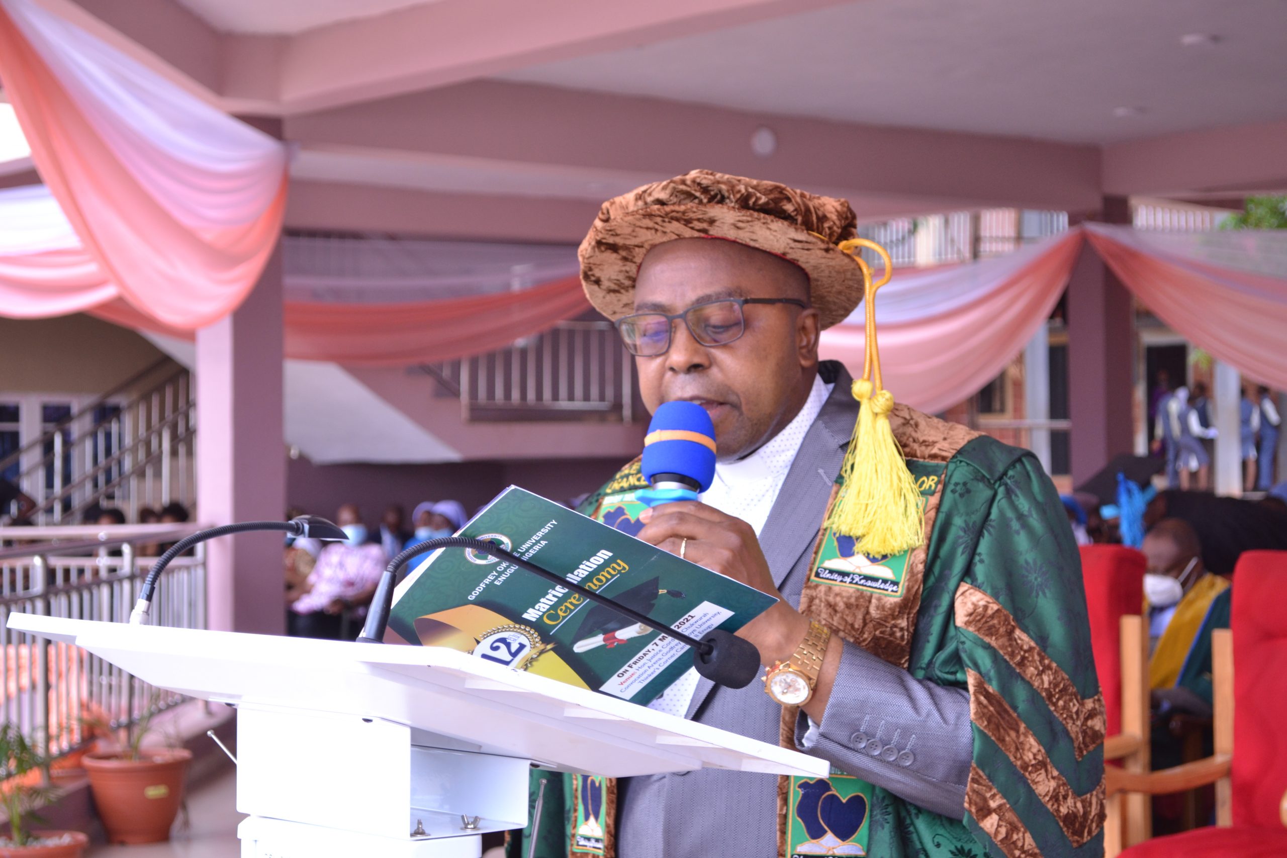 GOUNI Vice Chancellor Charges Academic Community to Find Solutions to the Problems of the Country at GOUNI 12th Matriculation 1