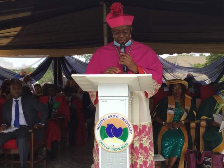 Highlights of the 8th and 9th convocations of Godfrey Okoye University, Enugu. 41
