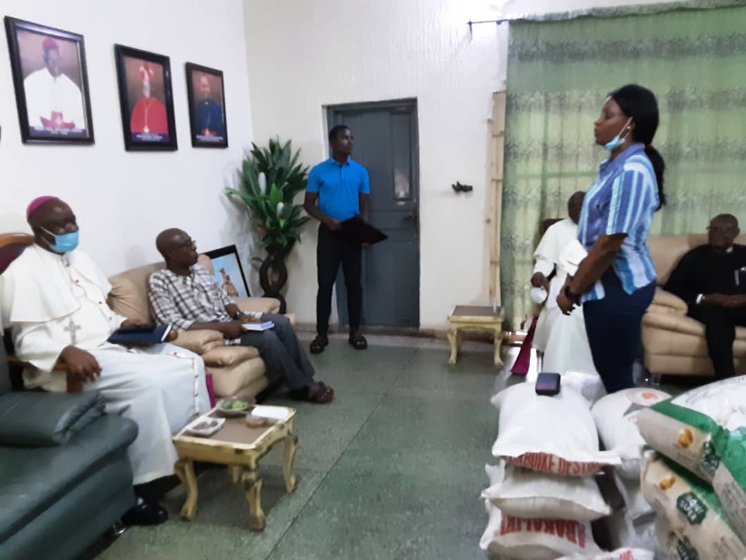 Management of Godfrey Okoye University, Enugu pay Christmas visits to Bishops Catholic Diocese of Enugu 7