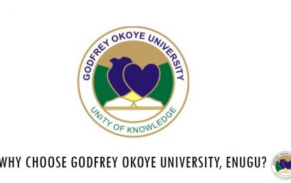 2022/2023 admissions – Why choose Godfrey Okoye University, Enugu? 