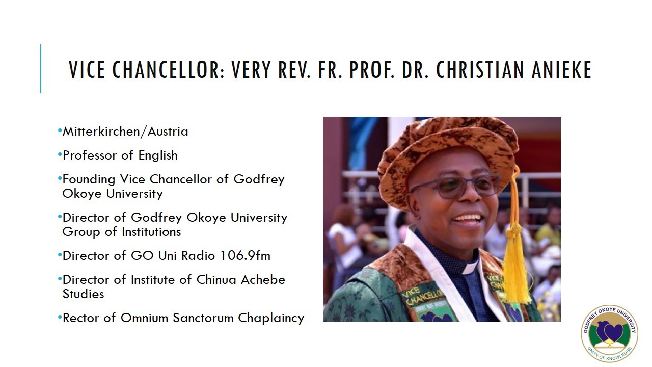 2022/2023 admissions - Why choose Godfrey Okoye University, Enugu?  4