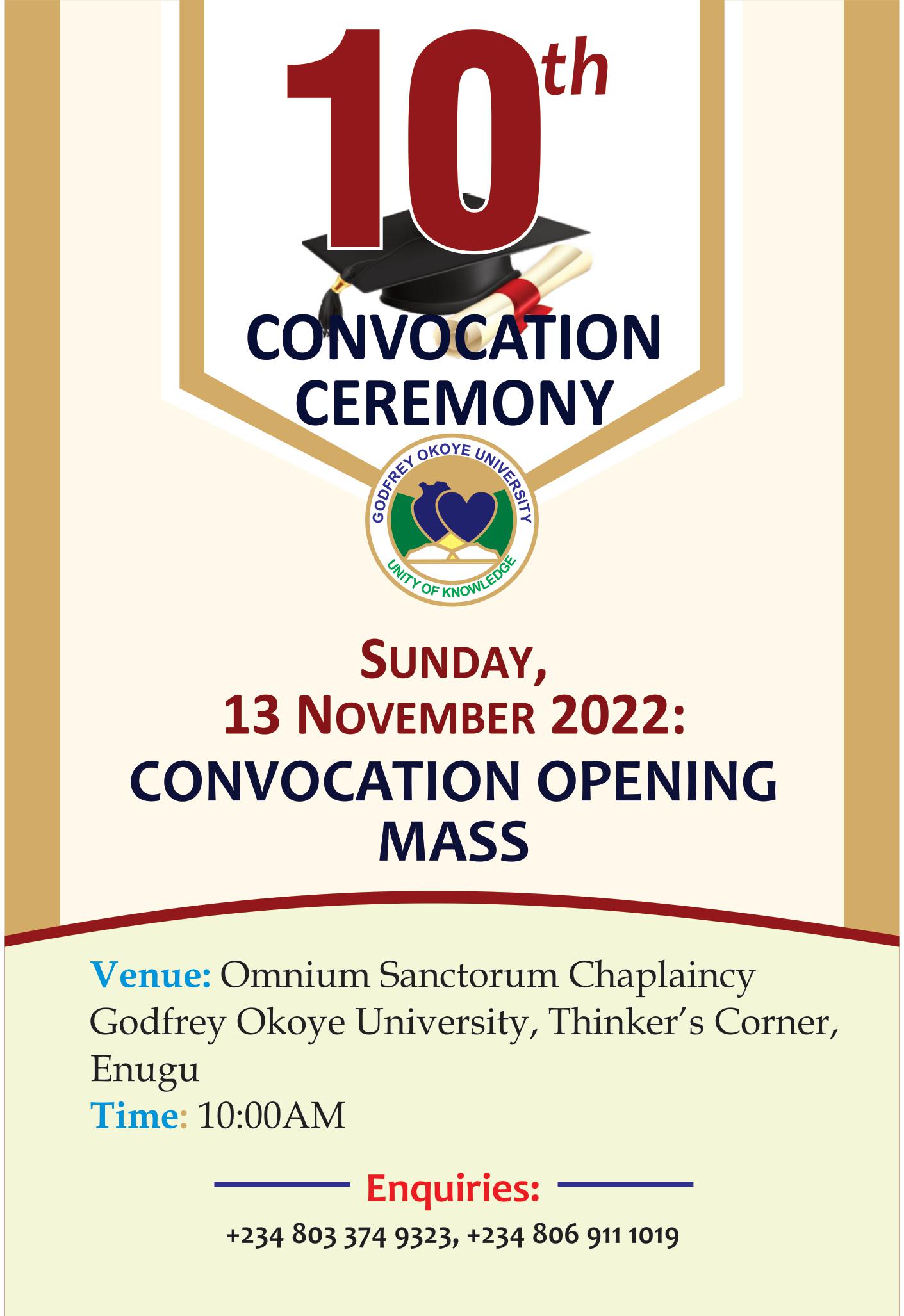 10th Convocation Ceremony 1