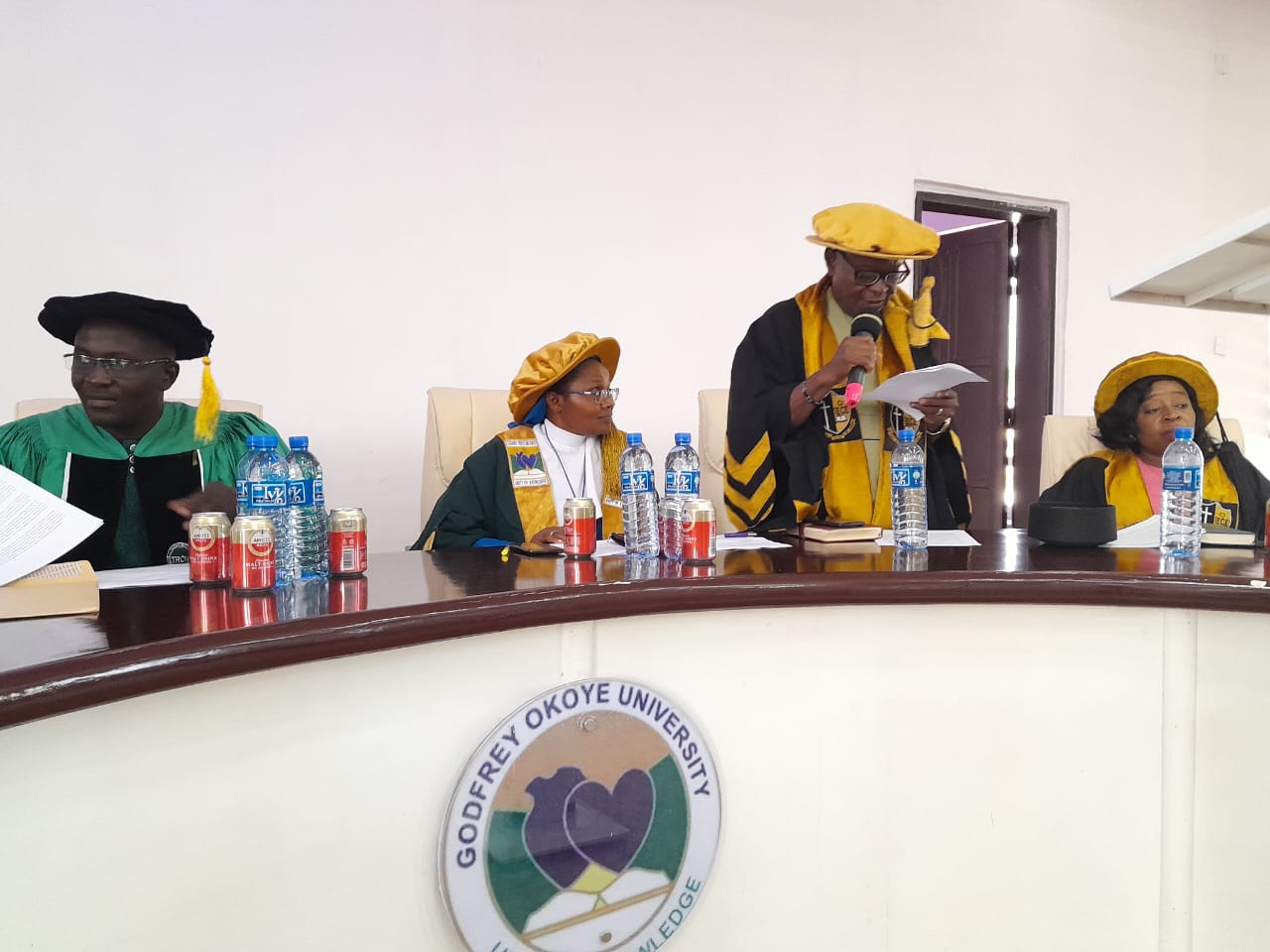 Graduates of GOUNI and IEcE inducted as TRCN members 5