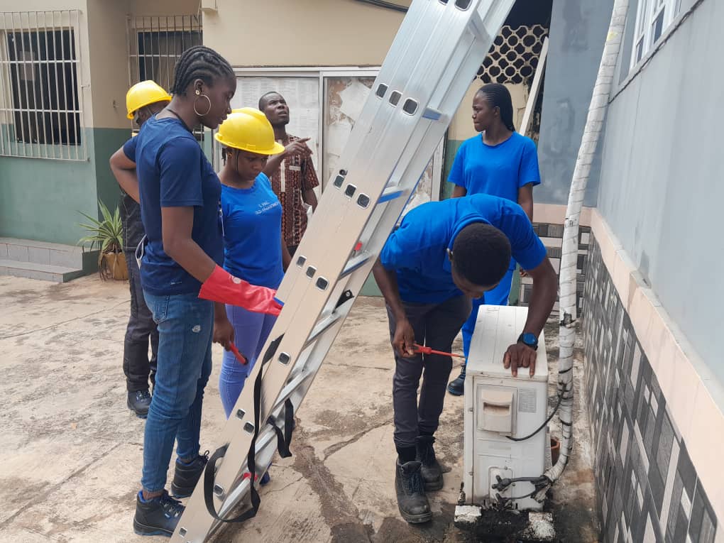 GOUNI College of Practical Skills Students Commence Repairs of Electrical and other Infrastructure