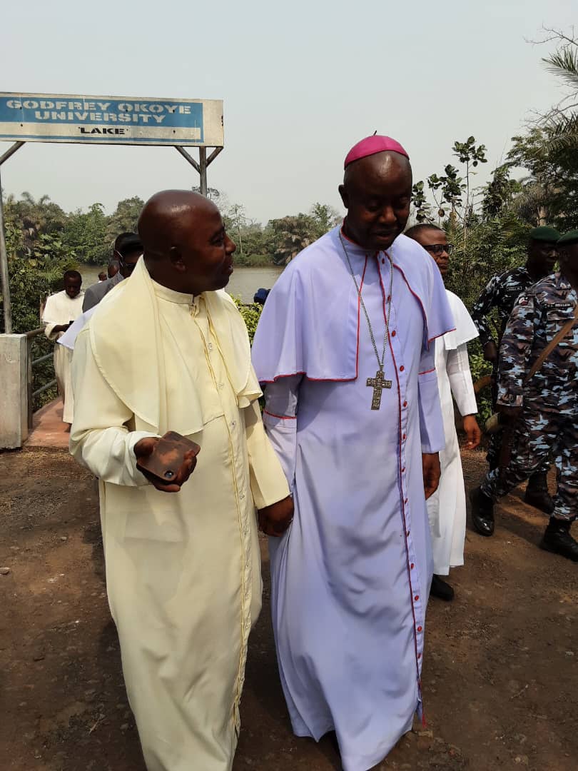 Godfrey Okoye University Enugu Celebrates Blessings from Enugu Diocese Priests! 1