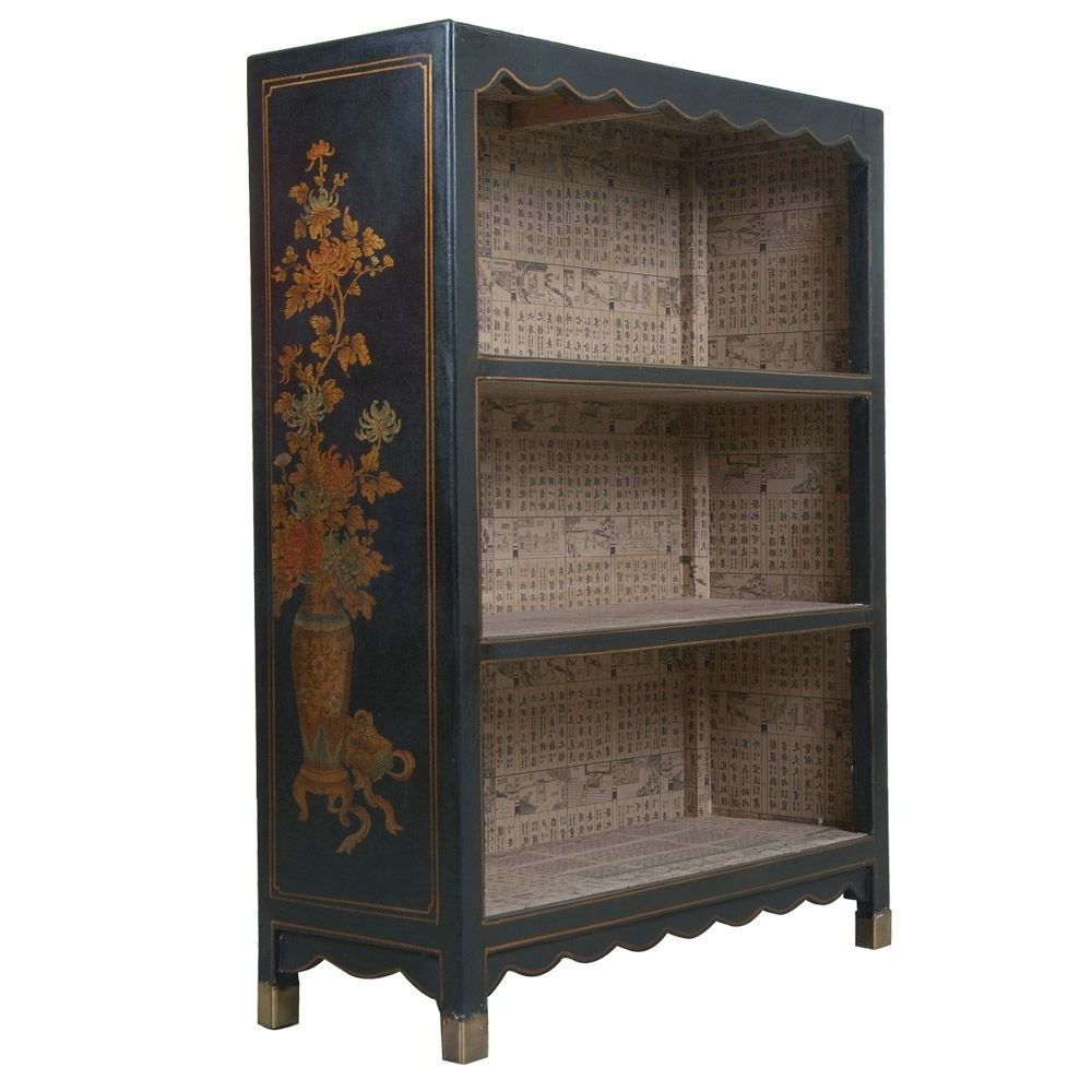 Featured Photo of Hand Painted Bookcases