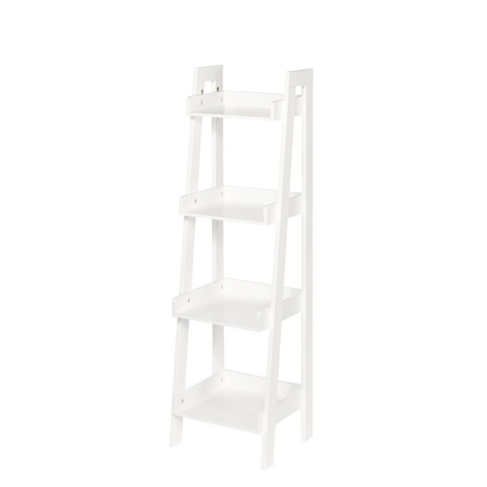 Featured Photo of White Ladder Shelf