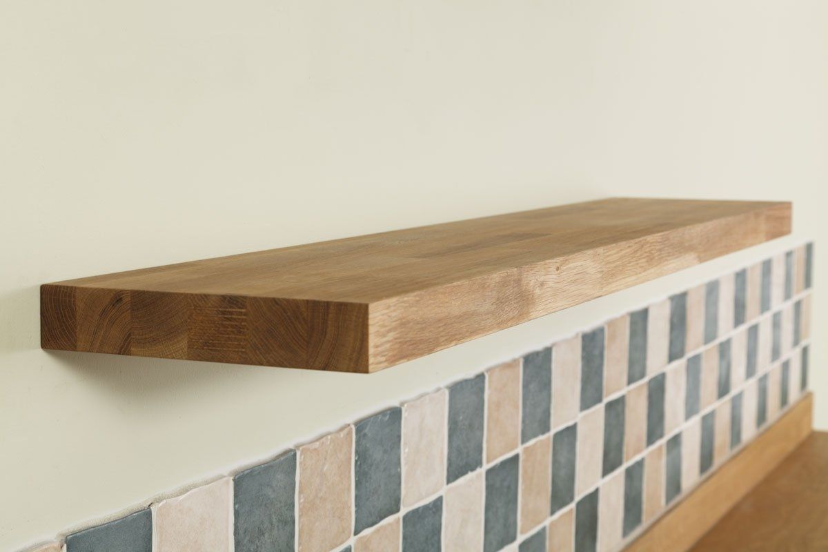 Featured Photo of Solid Oak Shelves