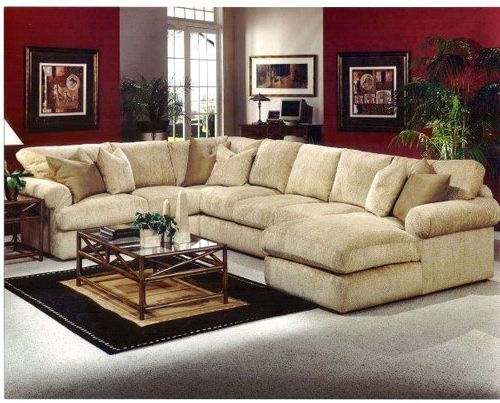 Featured Photo of Down Filled Sectional Sofas