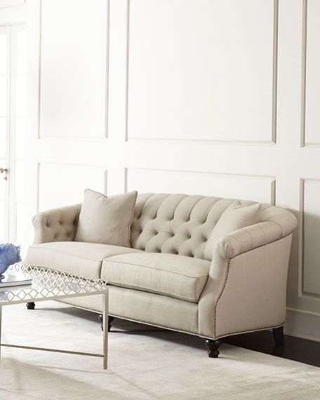 Featured Photo of Tufted Linen Sofas