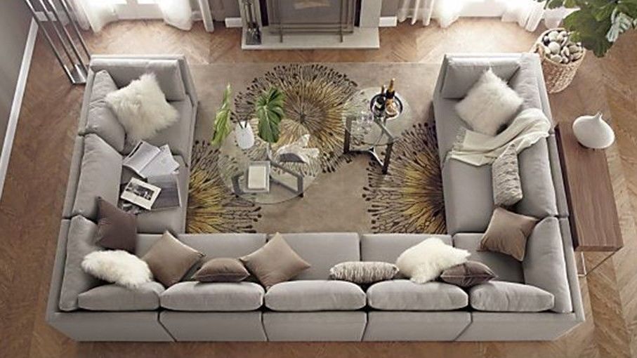 Featured Photo of Deep U Shaped Sectionals