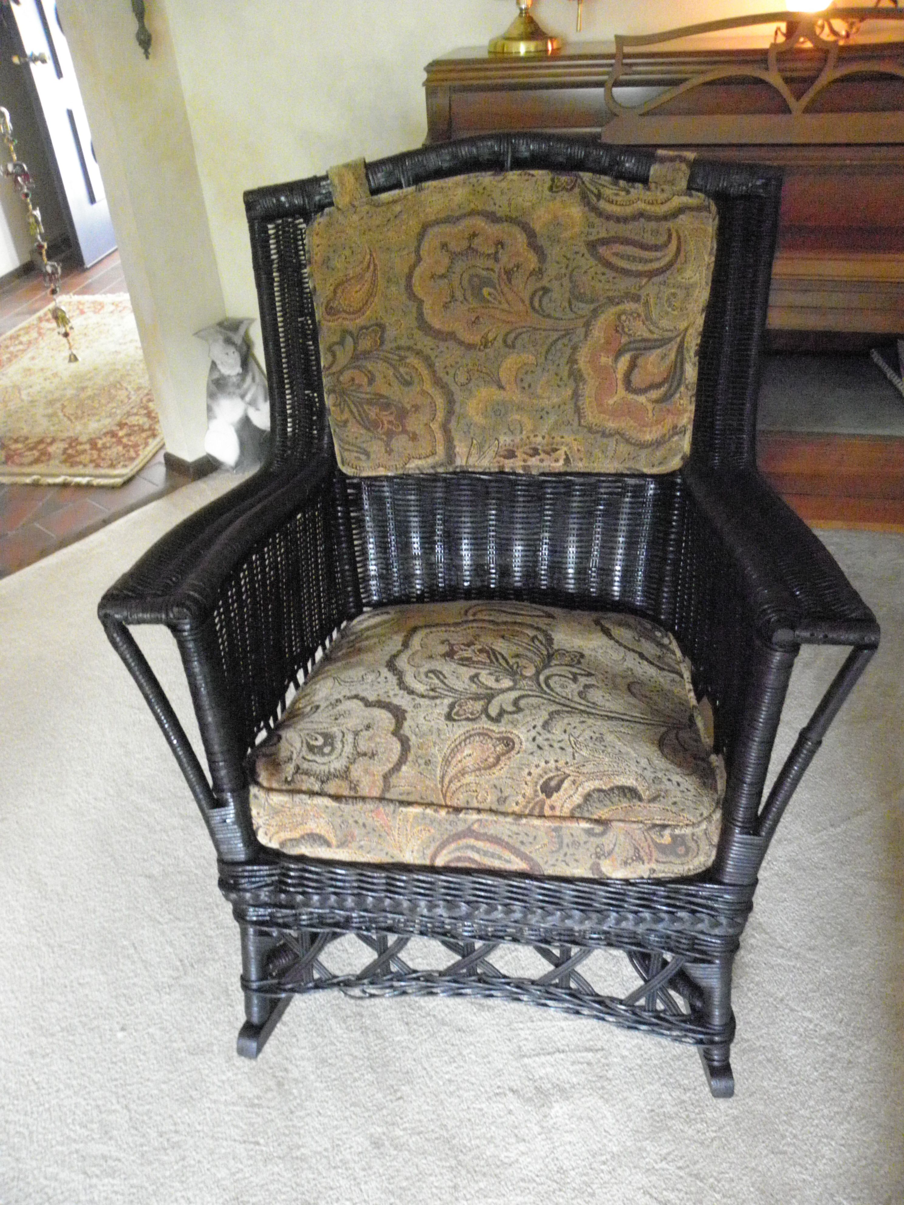 Featured Photo of Antique Wicker Rocking Chairs With Springs